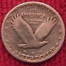 Standing Liberty Silver Quarter 1927-S Fine Plus Condition