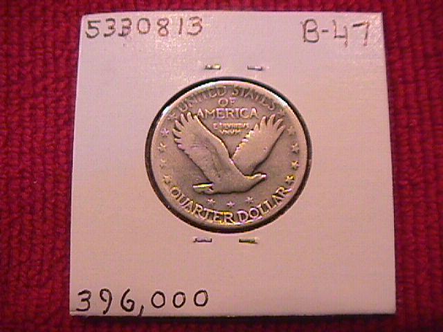 Standing Liberty Silver Quarter 1927-S Fine Plus Condition