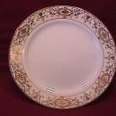 Noritake China-Nippon-(White & Gold) Dinner Plate