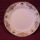 Noritake China-Nippon-(White & Gold) Lunch Plate