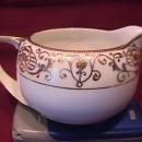 Noritake China-Nippon-(White & Gold) Creamer Style #3
