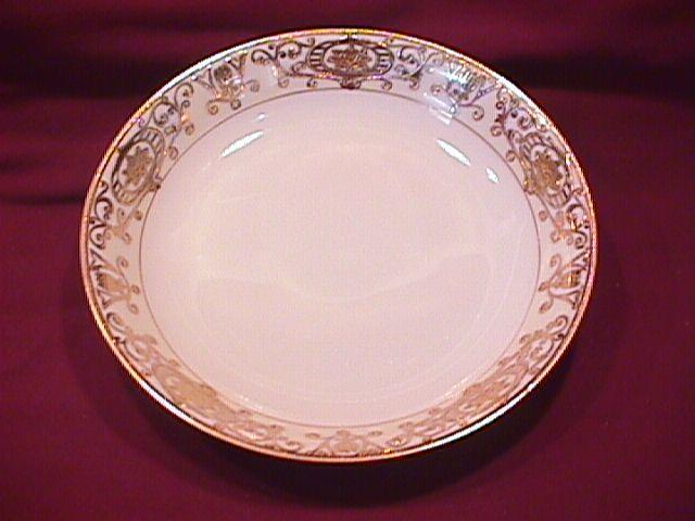 Noritake China (White & Gold) Soup Bowl