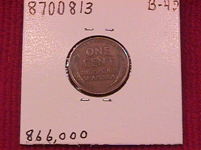 Lincoln Copper Penny 1931-S Almost Uncirculated #50