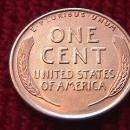 LINCOLN COPPER CENT 1931 S FULL RED MINT CONDITION