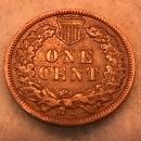 INDIAN HEAD Copper ONE CENT 1908-S Fine Condition