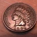 INDIAN HEAD Copper ONE CENT 1904 VERY GOOD CONDITION