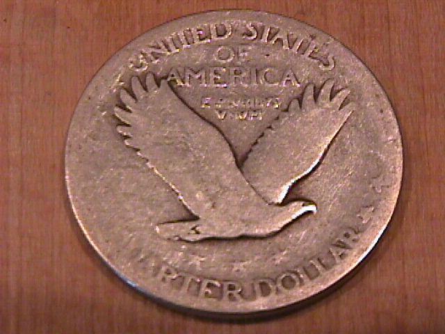 Standing Liberty Silver Quarter 1927-S Very Good Plus Condition