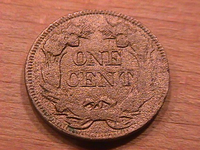 Flying Eagle One Cent 1858- Large Letters- Good Condition