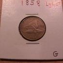 Flying Eagle One Cent 1858- Large Letters- Good Condition