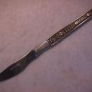Riviera Stainless (Plain Black Cordova) Dinner Knife