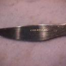 Riviera Stainless (Plain Black Cordova) Dinner Knife