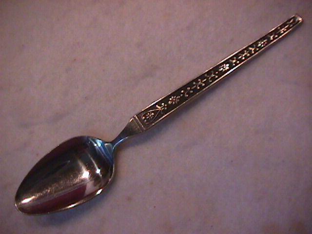 Riviera Stainless (Plain Black Cordova) Teaspoon