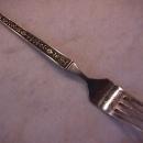 Riviera Stainless (Plain Black Cordova) Salad Fork