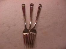 International 1847 Rogers (Eternally Yours) 3-Dinner Forks