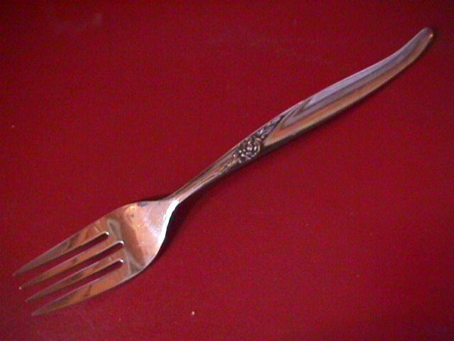 Oneida Stainless (La Rose) Salad Fork