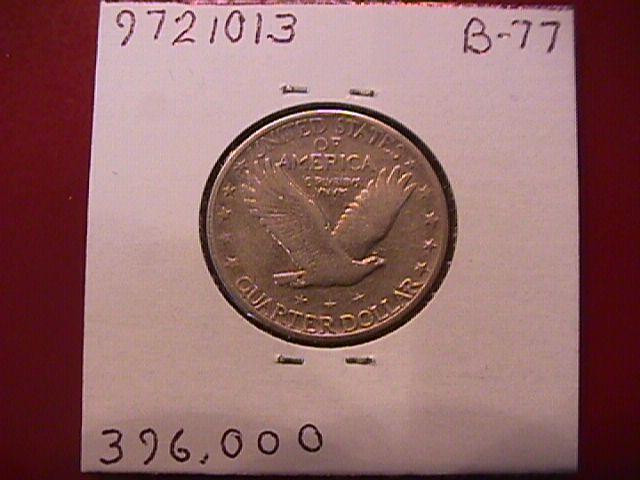 Standing Liberty Silver Quarter 1927-S Very Fine Condition