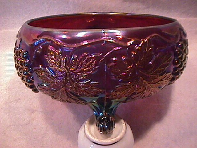 Fenton Carnival Glass (Vintage) Fernery in Amethyst