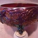 Fenton Carnival Glass (Vintage) Fernery in Amethyst