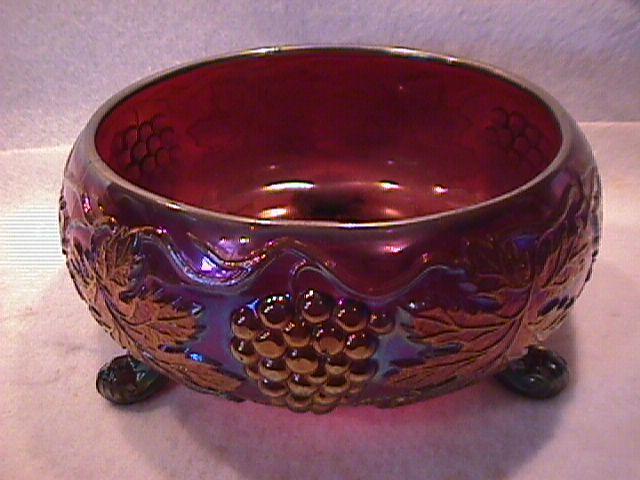 Fenton Carnival Glass (Vintage) Fernery in Amethyst