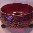 Fenton Carnival Glass (Vintage) Fernery in Amethyst