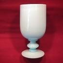 Vallerysthal French Blue Opaline Tall Goblet