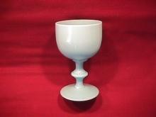 Vallerysthal French Blue Opaline Wine Glass