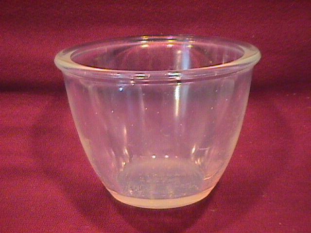 Rare= Fry Oven Glass Custard/Egg Cup