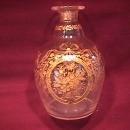 Blown Cut Crystal= Paris Perfume Bottle