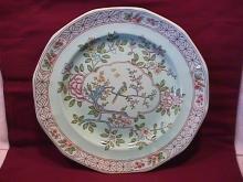 Adams Calyx Ware (Singapore Bird) Dinner Plate