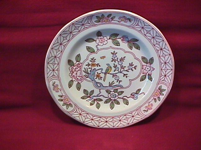 Adams Calyx Ware (Singapore Bird) Cake Plate