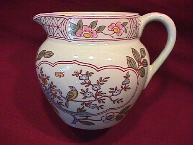 Adams Calyx Ware (Singapore Bird) Creamer
