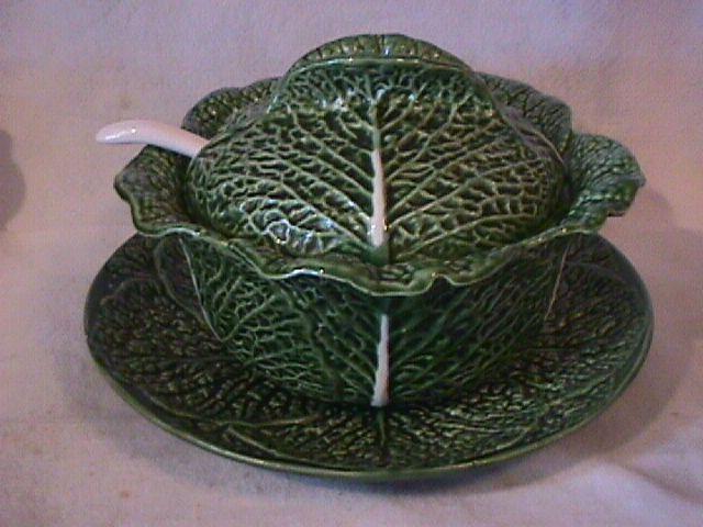 Jay Willfred/Andrea By Sadek (Cabbage) Tureen & Ladle