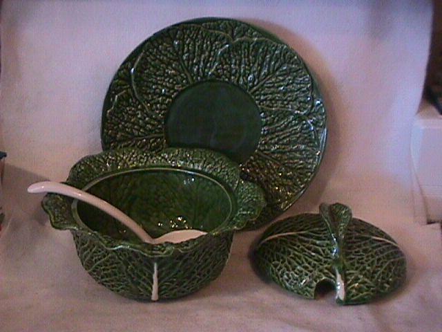 Jay Willfred/Andrea By Sadek (Cabbage) Tureen & Ladle