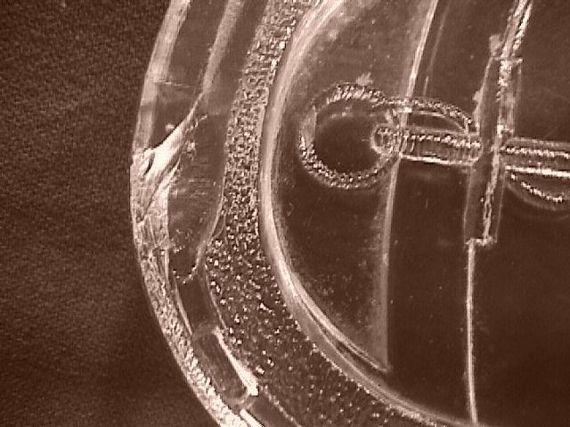Adams & Co. 1881 Horse Shoe/Good Luck Bread Platter
