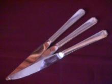 Oneida Silverplate (Bordeaux 1945) 3-Dinner Knives