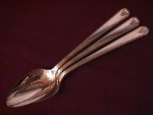 Oneida Silverplate (Bordeaux 1945) 3-Place Spoons