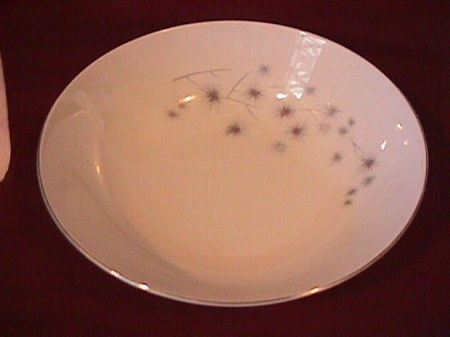Creative Fine China (Platinum Starburst) #1014 Round Vegetable