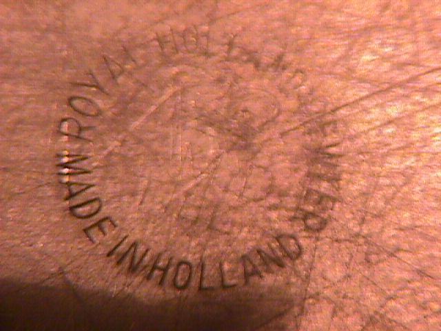 Royal Holland (Daalderop) Pewter Gallery Tray