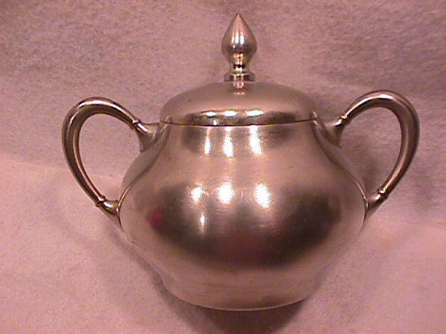 Holland Pewter (Metawa) Covered Sugar