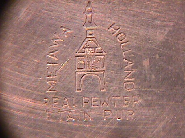 Holland Pewter (Metawa) Covered Sugar