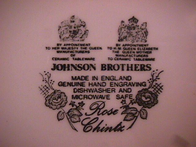 Johnson Brothers (Rose Chintz) DInner Plate