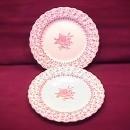 Johnson Brothers ( Rose Bouquet) 2-Cake Plates