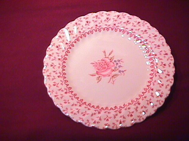 Johnson Brothers ( Rose Bouquet) 2-Cake Plates