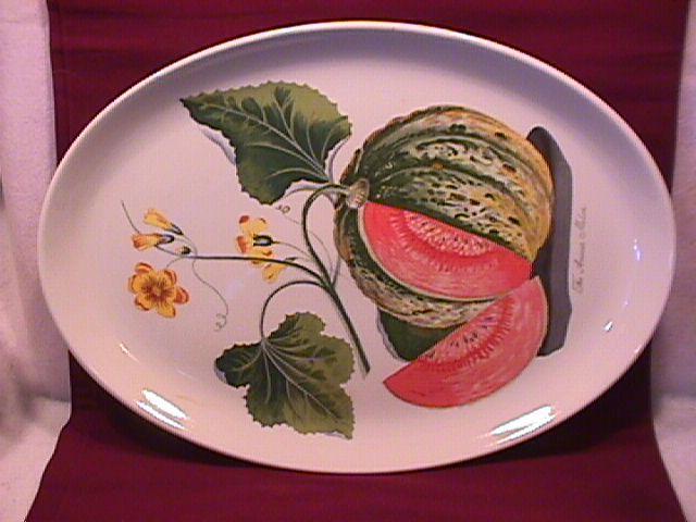 Portmeirion China (American Melon) Ham Platter