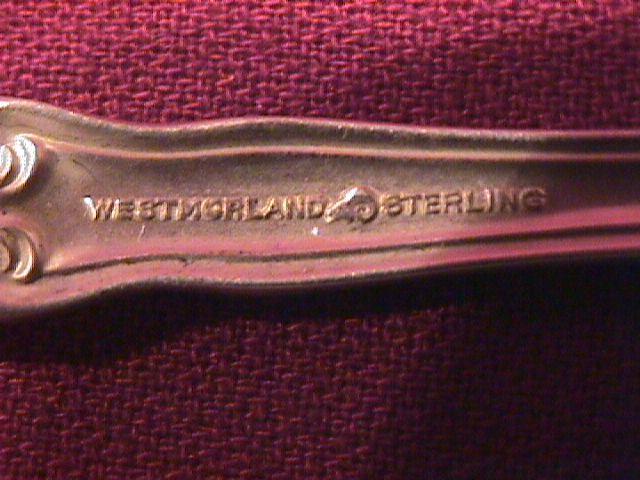 Westmoreland Sterling (George & Washington) Sugar Shell