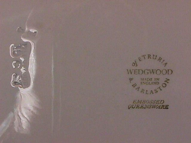 Wedgwood China Embossed (Queensware) Salad Plate