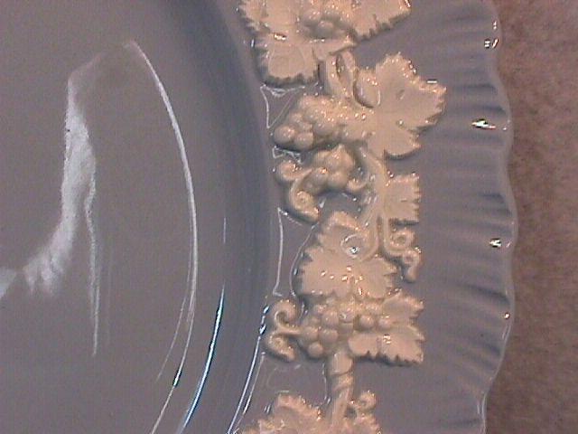 Wedgwood China Embossed (Queensware) Cake Plate