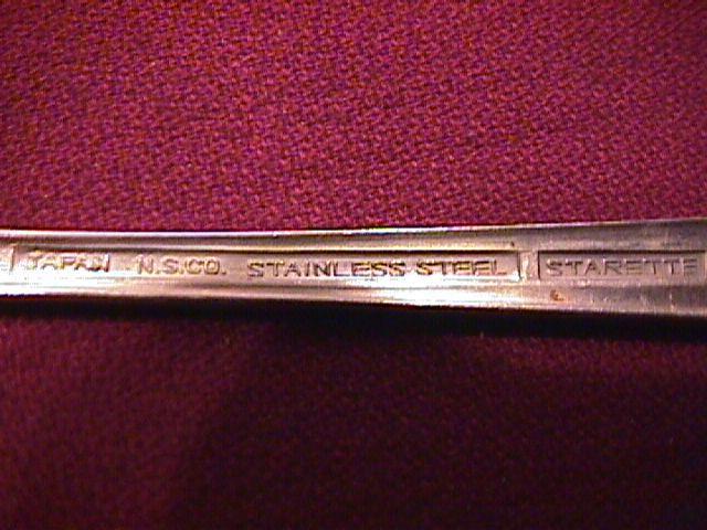 National Stainless (Starette) 4-Iced Tea Spoons
