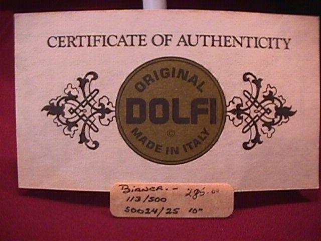 Dolfi Doll from Italy-Bianca