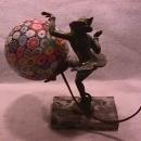 Art Deco (Millefiori)=Glass of a Thousand Flowers, TV Lamp
